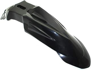 XLYZE Motorcycle Front Fender Mudguard For Honda XR250R XR400R XL125 Dirt Bike Supermoto Yamaha Suzuki Kawasaki (Black)