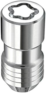 5-LK WHL LK Set M14X1.5 NUT Cone SEAT, Dual 21MM & 22MM HEX, 1.639"OAL-Chrome
