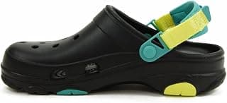 Unisex Classic All Terrain Clogs, Black/Multi, 11 US Women