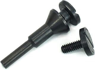 scottchen PRO Mounting Mandrel 3/8" & 1/4" Arbor Hole for Type 1 Cut-Off Wheel 1/4" Shaft for Die Grinder Rotary Tool - 1 Pack