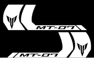 Fuel Tank Pad Stickers Motorcycle Full Car Fuel Tank Sticker Decal Customized in Multiple Colors MT-07 Logo for Y&AMAHA MT-07 MT07
