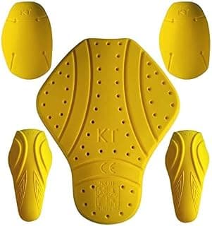 Zara Leather – 3d CE Level 2 armor pads l Level 2 Approved Back, Shoulder, Thigh And Elbows pads for Motorcycle.
