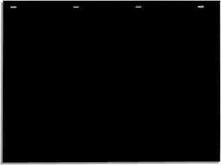 Buyers Products, Super Durable Black Polymer Mudflaps 24x18 Inch