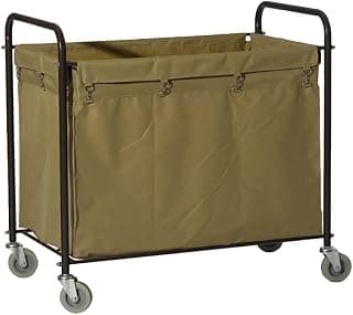 Movable Hand Trucks Storage Cart,Kitchen Mobile Linen Car for Hotel,Lobby Detachable Storage Cart,Room Hygiene Cleaning Car