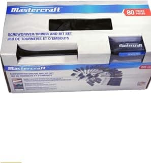 Mastercraft Screwdriver Set, 80-pc