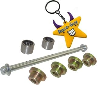 Race-Guy M10 x 200mm Step Bushing Swing Arm Axle Bush Bearing Set For 110cc Apollo DB-X4 DB-X5 DB-X6 Pit Dirt Bike Motorcycle