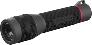 Coast GX30 2300 Lumen Waterproof Rechargeable Dual Power LED Flashlight with Twist Focus, Anti-Roll Cap and Textured Handle