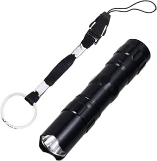 UKCOCO 2pcs Flashlight Climbing Torch Light LED Flash Light Portable spot Mini Torch searchlight Pocket