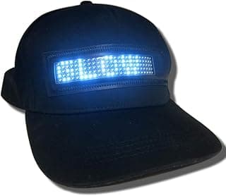 Message Light Up LED Hat - LED Message Hat with Scrolling Text