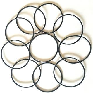 Zoucsj 10Pcs Seal O-Ring Float Bowl Gasket 16010-ZE1-812 for GX120 GX140 GX160 GX200 GXV120 GXV140 GXV160 Carburetor Replacement Lawn Mower Accessories