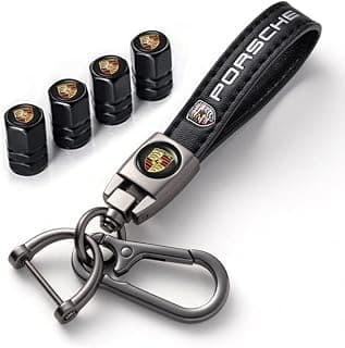 Tire Valve Stem Caps and Keychain Combo Compatiable with Valve Stem Cover Compatiable with Car Tire Valve Stem Cover Car Accessories