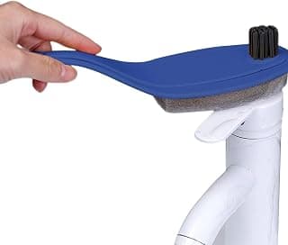 Sponge Bathtub Scrubber | Carp Shape Scrubber Wall Sponge Brush | Household Effortless Cleaning Tool for Bathtub, Countertop, Washbasin, Faucet, Sink, Wall Miake