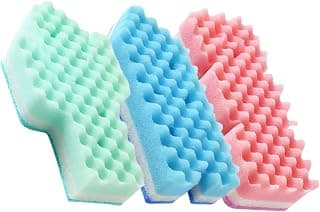 BESTOYARD Cleaning Sponge 9 pcs Cup Brush Baby Bottle Brush Tableware Sponges Washing Machine Glass Brush Sponges for Cleaning