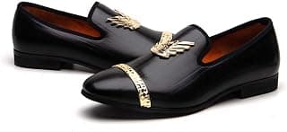 Loafers Men Luxury Wedding Dress Shoes Fashion Tuxedo Smoking Slipper Party Shoes
