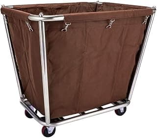Storage Hand Trucks,Kitchen Movable Trolleys, Mobile Linen Car for Hotel