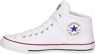 Mens Street Leather High Top Sneaker