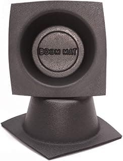 DEI 050331 Boom Mat 6.5-Inch Round Slim Speaker Baffle-Pack of 2