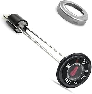Riloer Fuel Gas Cap Gauge Meter 142mm Replace/OEM 52005-0735 52005-1086 for K-awasaki Bayou 220 KLF220 250 KLF250 300 KLF300 400 KLF400 Prairie 300 KVF300 Prairie 400 KVF400