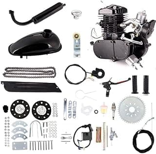 80cc 2-Stroke Bicycle Gasoline Engine Motor Kit DIY Motorized Bike Single Cylinder Air-cooled