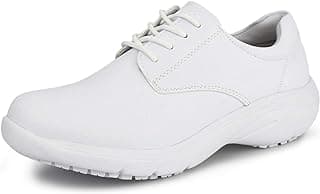 Women's Lace Up Lightweight Comfort Slip Resistant Nursing Shoes
