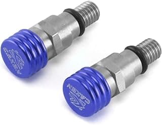 M5 0.8MM Fork Air bleeder Relief Valves For YAMAHA YZ65 YZ80 YZ85 YZ125 YZ250 YZ125X YZ250X YZ250F YZF250 YZ400F YZ426F YZ450F YZ250FX YZ450FX WR250F WR400F WR426F WR450F YZ WR 250F 450F Dirt Bike