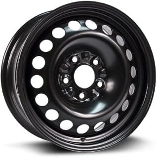 RTX, Steel Rim, New Aftermarket Wheel, 15X6.5, 5X110, 65.1, 40, black finish X99109N