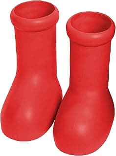 Big Red Boot for Women Men Fashion Astro Big Red Shoes Funny Cartoon Anime Non-Slip Thick Sole EVA Big Red Boots