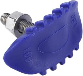 Motorcycle Wheel Rim Lock,1.6in Replacement for Motocross Dual Sport Dirt Trail Pit Bike,Suitable for 2-stroke 65cc or 4-stroke 110cc, 125cc, 140cc and 80/100/12 Rear Wheels(Blue)