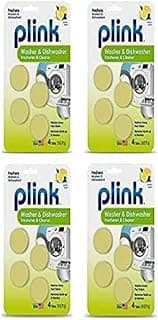 Plink Washer and Dishwasher Freshener Cleaner 4-Pack, 16 Tablets Total, Count