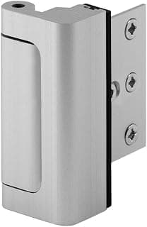 Prime-Line Products U 10827 Door Blocker Entry Door Stop, Satin Nickel