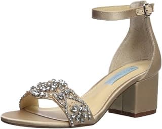 Betsey Johnson Women's Sb-mel Heeled Sandals