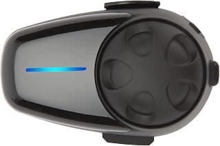 Sena SMH10-11 Motorcycle Bluetooth Headset/Intercom with Universal Microphone Kit (Single), Black
