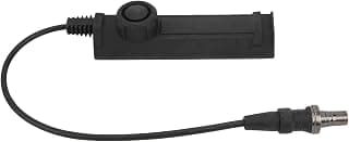Flashlight Remote Dual Tailcap Tape Pressure Switch Assembly for Hunting Light Accessories Black