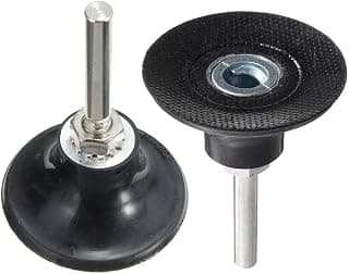 Bestgle 2pcs 2Inch Diameter Roll Lock Sanding Disc Pad Holder Polishing Mandrel Quick Change Die Grinder Accessories with 1/4" Shank for Rotary Tool Sanding Polishing Surface Conditioning Discs