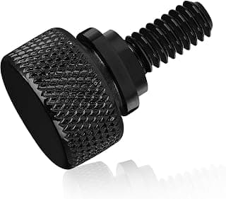 Black Stainless Steel Rear Seat Bolt Mount Screw for Harley Davidson 1996-2016