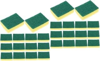 KALLORY 48 pcs dishwashing Sponge Cleaning Towels Dish Scrubber Cleaning sponges Kitchen Scouring pad Brush