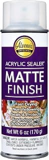 Aleene's 26413 Spray Acrylic Sealer Matte Finish, 6-Ounce