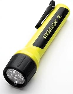 Streamlight 33212 3C LED Propolymer Flashlight with Blue LEDs (Yellow)