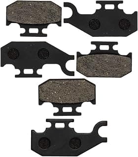 NICHE Brake Pad Kit for Can-Am Commander 705600398 705601147 705600350 705600014 Front Rear Organic