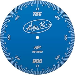 Motion Pro 08-0092 Anodized Blue Degree Wheel by Motion Pro