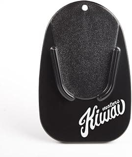 Motorcycle Motorcross Black Kickstand pad Universal fit KiWAV