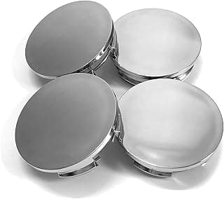 THua Store 4PCS Blank 57MM Car Wheel Center Caps Cover Hub Cap Fit for Mazda 2 3 5 6 CX5 CX7 CX9 RX8 Rim Hubcap (Color : Silver)