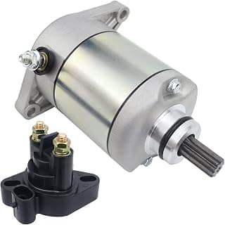 Soarider Starter & Relay for Arctic Cat 400 Auto FIS 4x4 05-08| LE 05-07| TBX 05-06| 400 Manual FIS 05-08| 400 TRV 06-14, 3545-016 3313-719 18809 18840 SMU0297 410-54068 41054068 SM14241 495775