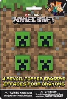 Unique Industries Minecraft Pencil Topper Favors (4)
