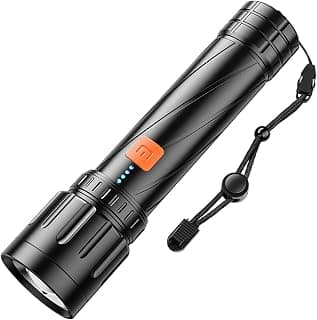 Torch, Mini Flashlight for Emergency Outdoor Use, Flashlights with High Lumens, Mini Torch Water Resistant for Camping