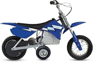 Training Wheels, Adjustable Height, Compatible with Most of (Not All) 50cc Motorcycles, Dirt Bikes and Some Electric Bikes with Knee Pads(Without Motorcycle)