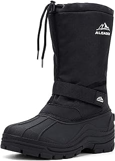 Men's Insulated Waterproof Winter Snow Boots