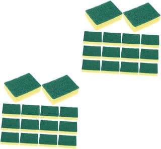 LALAFINA 48 pcs dishwashing Sponge Cleaning sponges car Towel car Cleaning Brush dishwashing Pads Kitchen
