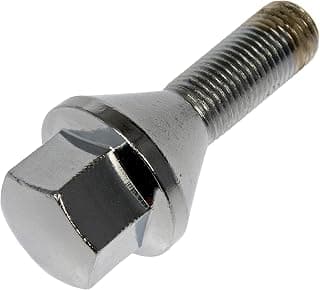 Dorman 611-005 M12-1.25 Wheel Bolt - 19mm Hex, 23mm Thread Length for Select Chrysler/Dodge/Jeep Models - Chrome (OE FIX), 5 Pack