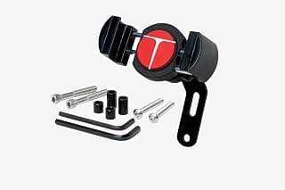Techmount Universal Motorcycle Control Mount 4-31001-B-TechGripper - The Most Dependable Holder for iPhone/GPS / MP3 Player - Extra Strong and Reliable - Adjustable to Fit Most Motorcycles